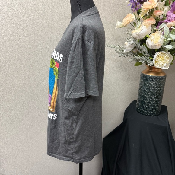 Griswold Family Christmas Graphic Tee Gray Unisex L Holiday Movie Shirt - Picture 2 of 6